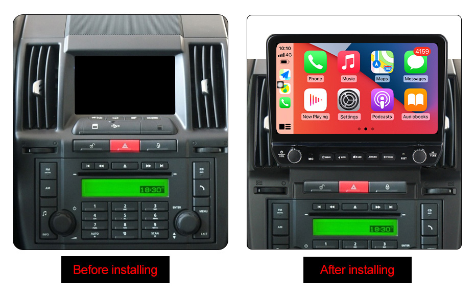 Navigatie dedicata ROVER FREELANDER 2 2006-2012 cu butoane rotative model 2024, 9 Inch, 2GB RAM 32GB ROM, Quadcore, Android 13, WiFi, Bluetooth, Magazin Play [5]
