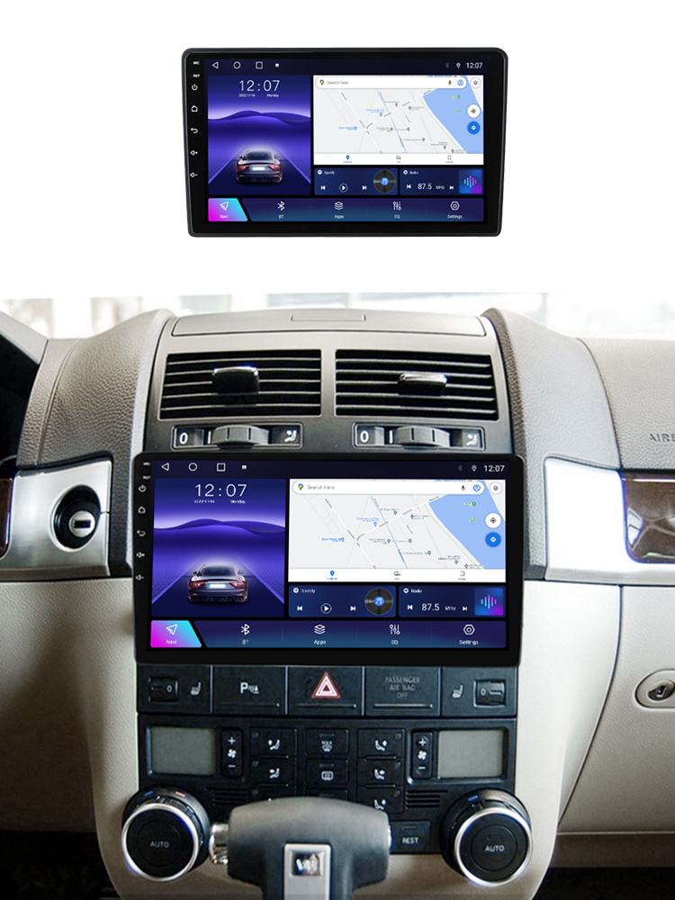 Navigatie dedicata VW Touareg 2003-2010, 4GB RAM 64GB ROM, Octacore, Android 14, Display QLED 9", DSP, Carplay, Android Auto, Internet, Youtube, Waze, WIFI, Bluetooth [6]