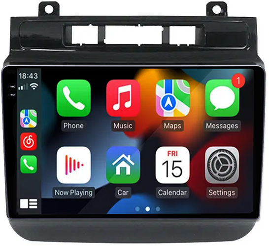 Navigatie dedicata VW Touareg 2012-2015, 12GB RAM 256GB ROM, Android 14, Rezolutie 2K, Display QLED, 9", DSP, Carplay, Android Auto, Internet, Youtube, Waze, Wi Fi, USB [2]