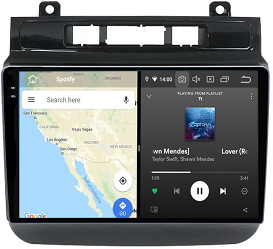Navigatie dedicata VW Touareg 2012-2015, 12GB RAM 256GB ROM, Android 14, Rezolutie 2K, Display QLED, 9", DSP, Carplay, Android Auto, Internet, Youtube, Waze, Wi Fi, USB [3]