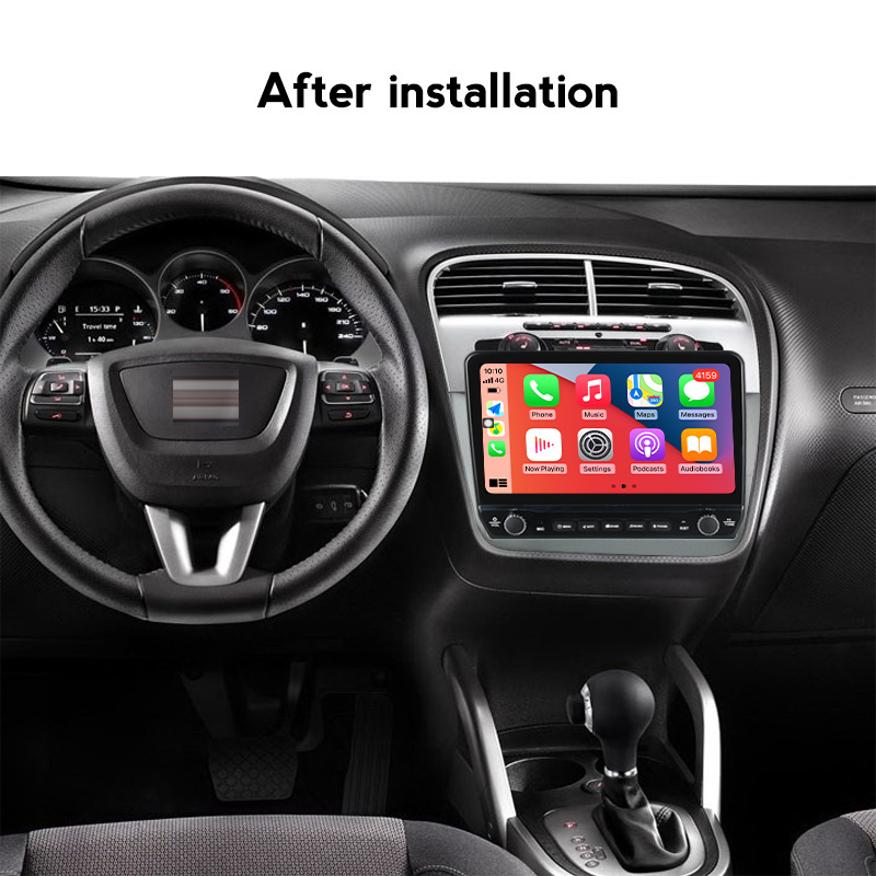 Navigatie dedicata Altea 2004-2015 cu butoane rotative model 2024, 9 Inch, 2GB RAM 32GB ROM, Quadcore, Android 13, WiFi, Bluetooth, Magazin Play [3]