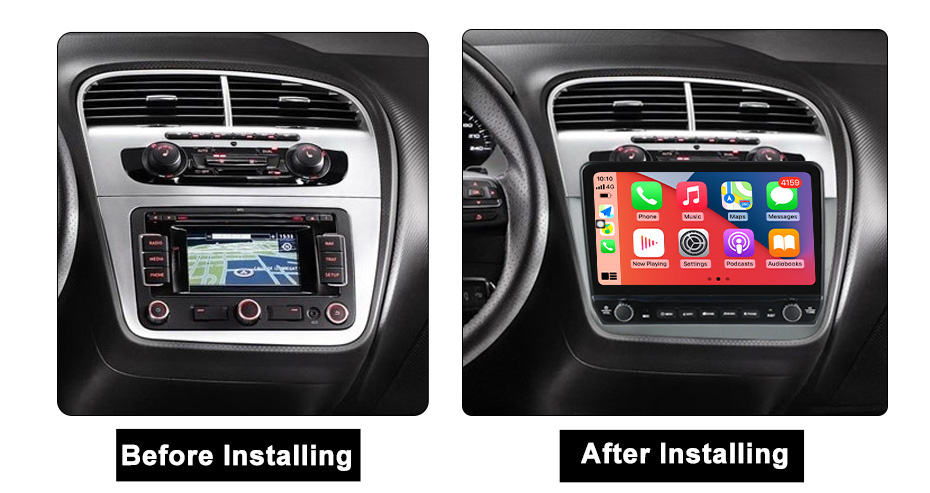 Navigatie dedicata Altea 2004-2015 cu butoane rotative model 2024, 9 Inch, 2GB RAM 32GB ROM, Quadcore, Android 13, WiFi, Bluetooth, Magazin Play [5]