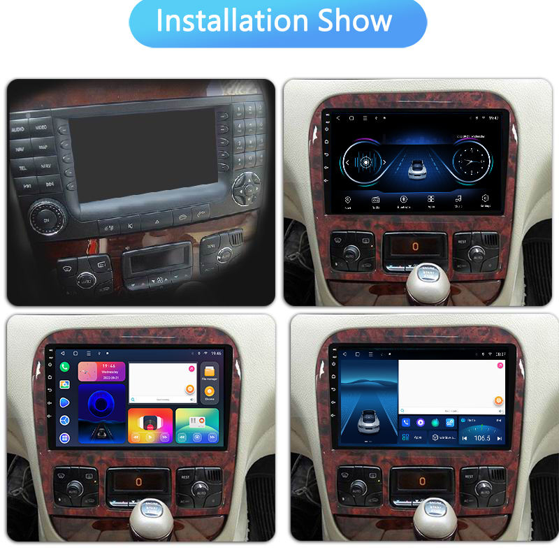 (Resigilata) Navigatie dedicata Mercedes-Benz S-class, 2 GB RAM 32GB ROM, Android 13, Display IPS, 9", DSP, Carplay, Android Auto, Internet, Youtube , Waze , Wi Fi , Usb , Bluetooth [5]