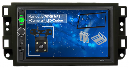 Navigatie NAVI-IT MirrorLink mp5 player auto 7010B compatibil cu Chevrolet Captiva, Rama 2Din, Suporti prindere, camera marsarier 4 led night-vision, Bluetooth, Divix , AVI , USB , SD Card , AUX [1]