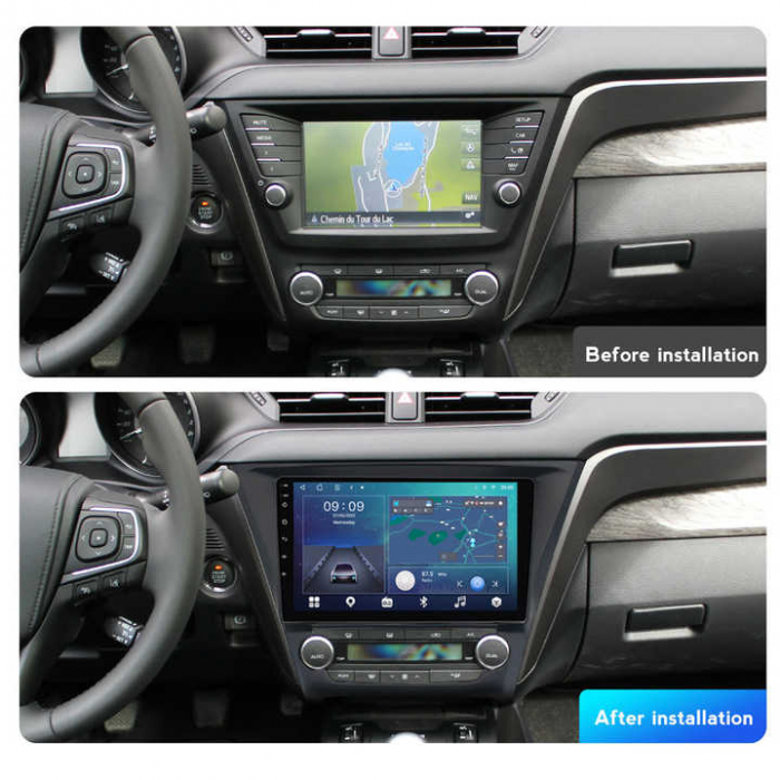 (Resigilata) Navigatie dedicata Toyota Avensis Touring Sports, 2GB RAM 32GB ROM, Quad Core, Display 10" IPS Full HD, Carplay, Android 13, Bluetooth, Magazin Play, Suport camere AHD [3]