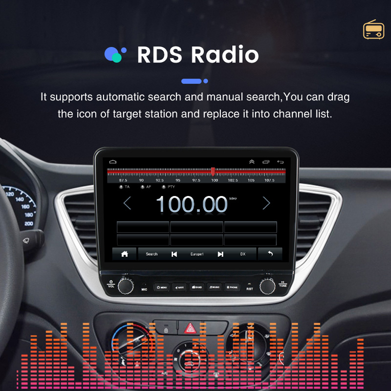 (Resigiliata) Navigatie GPS NAVI-IT Universala cu butoane rotative model 2024, 4 GB RAM 64 ROM, Quadcore, Android 13, Display QLED, 9", DSP, Carplay, Android Auto, Internet, Youtube , Waze , WI-FI , U [6]