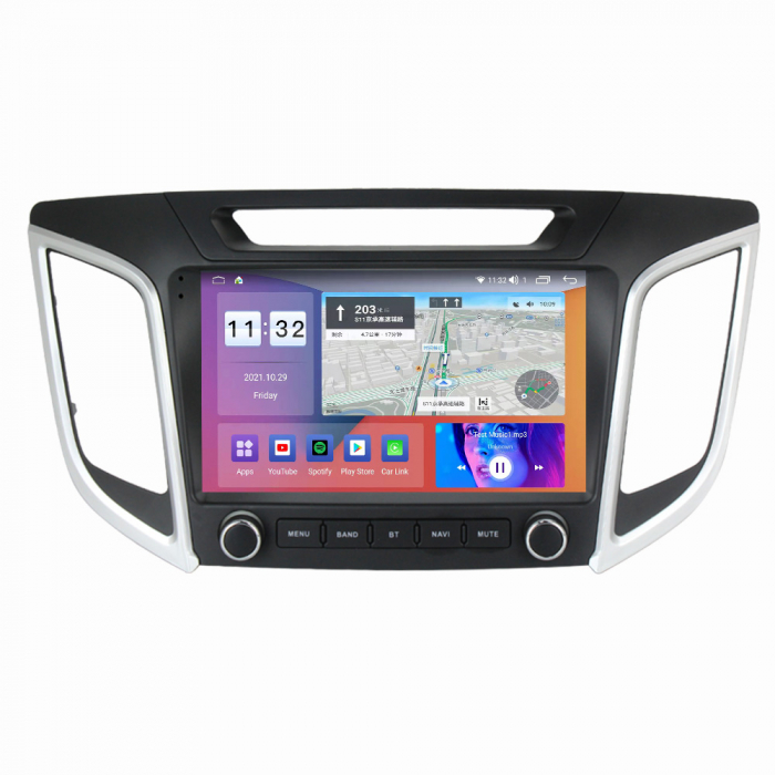 (Resigilata) Navigatie dedicata Hyundai IX25 2015-2019 , Android 13, Wireless Carplay si Android auto 2 GB RAM 32 ROM, Display IPS, 9 inch, Microfon Extern [3]