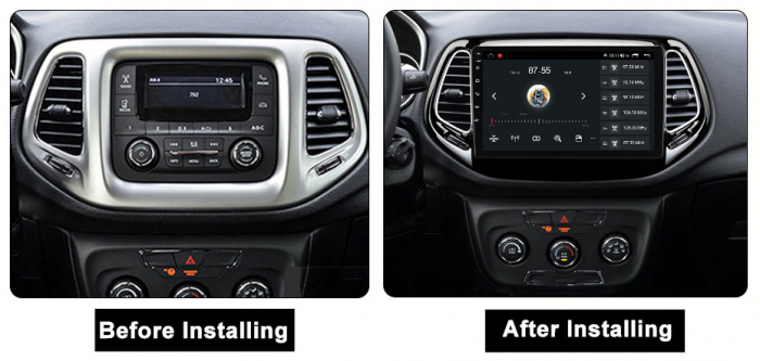 (Resigilata) Navigatie dedicata Jeep Compass 2016-2018, 2GB RAM 32GB ROM, Quad Core, Display 10" IPS Full HD, Carplay, Android 13, Bluetooth, Magazin Play, Suport camere AHD [7]