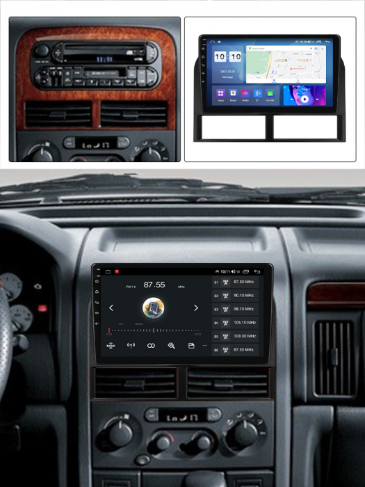 (Resigilata) Navigatie dedicata Jeep Grand Cherokee 1999-2005, 2GB RAM 32GB ROM, Quad Core, Display 9" IPS Full HD, Carplay, Android 13, Bluetooth, Magazin Play, Suport camere AHD [5]