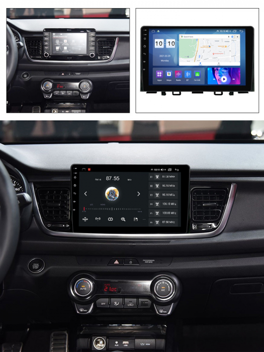 (Resigilata) Navigatie dedicata KIA RIO YB 2016-2020, Android 13, Wireless Carplay si Android auto 2 GB RAM 32 ROM, Display IPS, 9 inch, Microfon Extern [6]