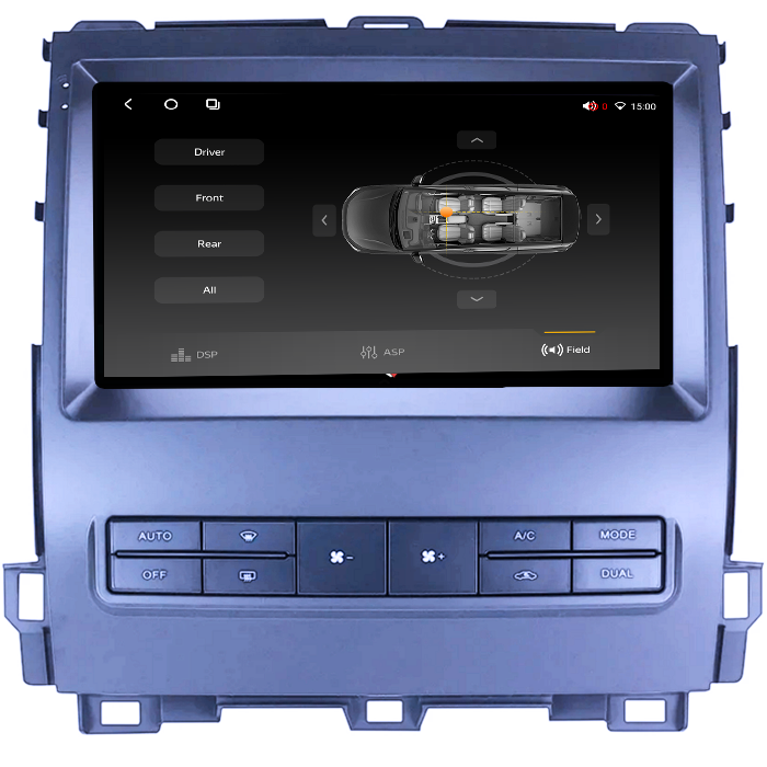 Navigatie Land Cruiser PradoLexus GX470 GX 470 J120 2002-2009, 8GB RAM 128GB ROM, Octacore, Platforma TS18, Android 14, Display QLED 9", Suporta camera 360", DSP, Carplay&Android Auto, SIM 4G, Vent [3]
