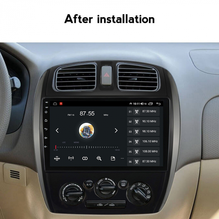 (Resigilata) Navigatie dedicata MAZDA 323, 2GB RAM 32GB ROM, Quad Core, Display 9" IPS Full HD, Carplay, Android 13, Bluetooth, Magazin Play, Suport camere AHD [3]