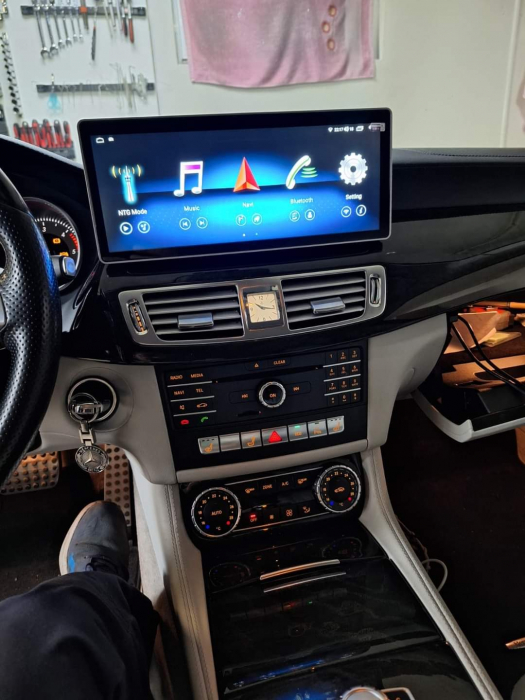 Navigatie dedicata Mercedes Benz Clasa A,B,C,E,G,V,ML,GLK,GLA ,CLA, G ,CLS 2012-2015 NTG 4.0, 12,3 INCH 8 GB RAM 256 ROM, Octacore 2.0ghz, Android 13, CARPLAY - ANDROID AUTO SIM [6]