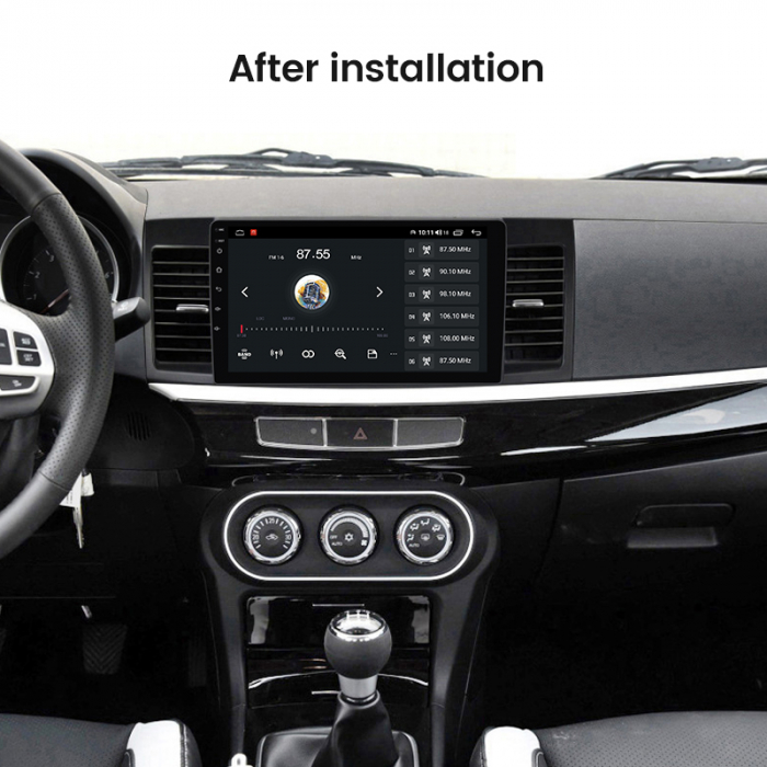 (Resigilata) Navigatie dedicata Mitsubishi Lancer 2007-2012, 2GB RAM 32GB ROM, Quad Core, Display 10" IPS Full HD, Carplay, Android 13, Bluetooth, Magazin Play, Suport camere AHD [6]