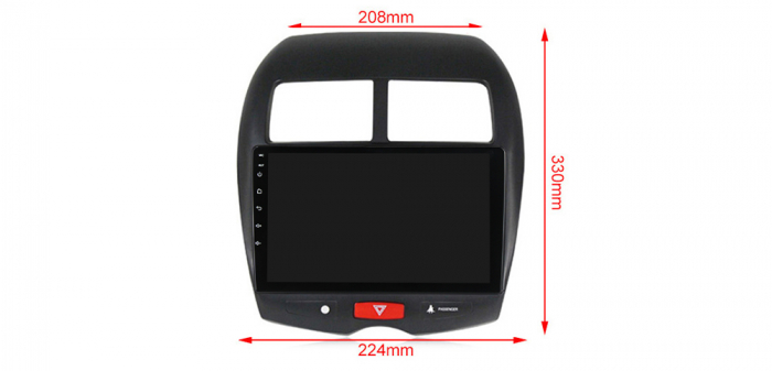 (Resigilata) Navigatie dedicata Mitsubishi ASX 2010-2019, 2GB RAM 32GB ROM, Quad Core, Display 10" IPS Full HD, Carplay, Android 13, Bluetooth, Magazin Play, Suport camere AHD [7]