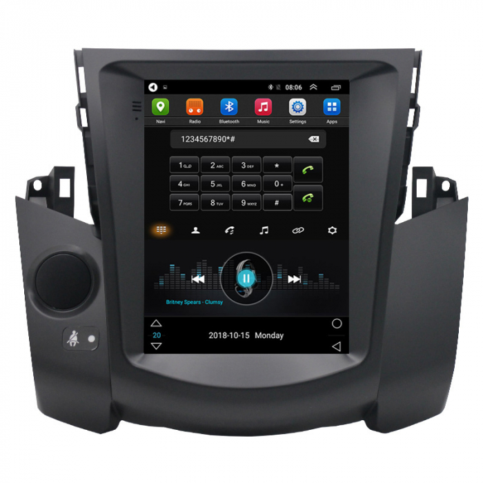 Navigatie dedicata Toyota Rav 4, 2 GB RAM + 32 GB ROM, Android 13, Display 7", Internet, Aplicatii, Waze, WI-FI, USB, Bluetooth, Mirrorlink, Carplay [3]