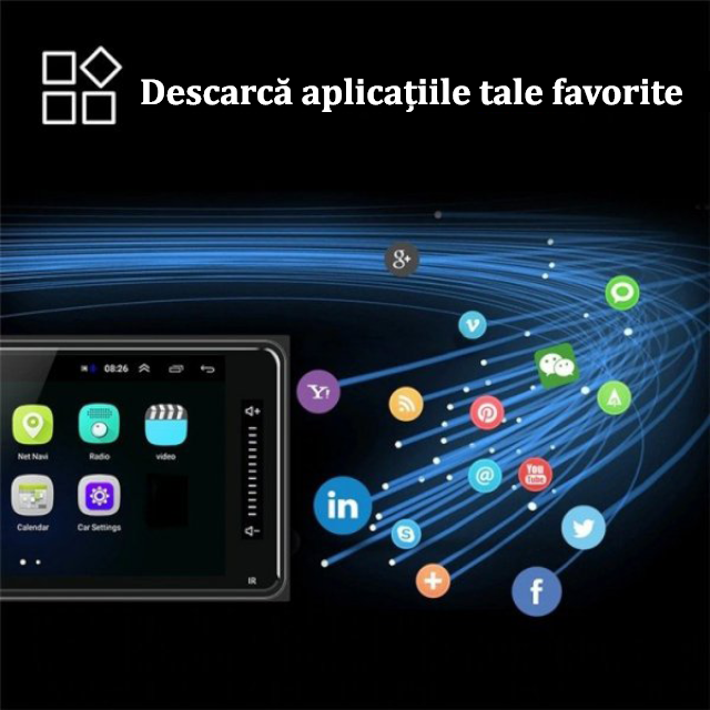 Navigatie dedicata Toyota, Universală, 4GB RAM 32 GB ROM Toyota Universală, 7 inch, Android 13, Display QLED 1280*720 [5]