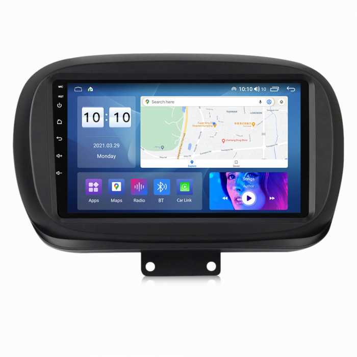 (Resigilata) Navigatie dedicata Fiat 500X 2014-2020, 2GB RAM 32GB ROM, Android 13, Display 9", Full HD, Internet ,Aplicatii , Waze , Wi Fi , Usb , Bluetooth , Mirrorlink, Suport camere AHD [4]