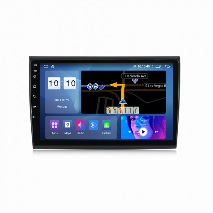 (Resigilata) Navigatie dedicata Fiat Bravo 2007-2012, 2GB RAM 32GB ROM, Quadcore, Android 13, Display 9 ", Full HD, Internet ,Aplicatii , Waze , Wi Fi , Usb , Bluetooth , Mirrorlink, Suport camere [5]