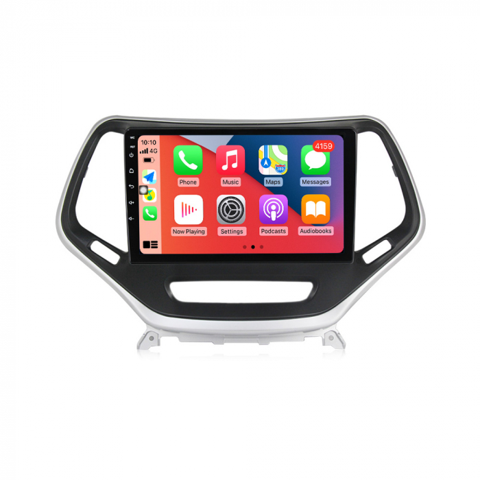 (Resigilata) Navigatie dedicata Jeep Cherokee 5 2014-2018, 2GB RAM 32GB ROM, Quad Core, Display 9" IPS Full HD, Carplay, Android 13, Bluetooth, Magazin Play, Suport camere AHD [3]