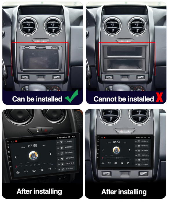 (Resigilata) Navigatie dedicata Renault Duster 2017-2022, 2GB RAM 32GB ROM, Quad Core, Display 10" IPS Full HD, Carplay, Android 13, Bluetooth, Magazin Play, Suport camere AHD [5]