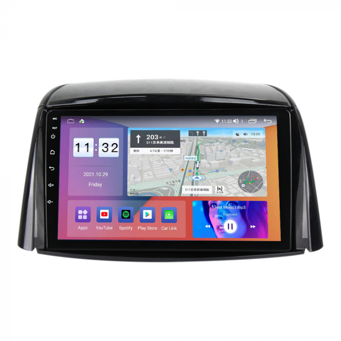 (Resigilata) Navigatie dedicata Renault Koleos 2008-2016, 2GB RAM 32GB ROM, Quad Core, Display 9" IPS Full HD, Carplay, Android 13, Bluetooth, Magazin Play, Suport camere AHD [3]