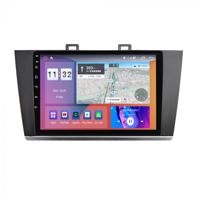 (Resigilata) Navigatie dedicata Subaru Legacy Outback 2015-2018, 2GB RAM 32GB ROM, Quad Core, Display 9" IPS Full HD, Carplay, Android 13, Bluetooth, Magazin Play, Suport camere AHD [3]