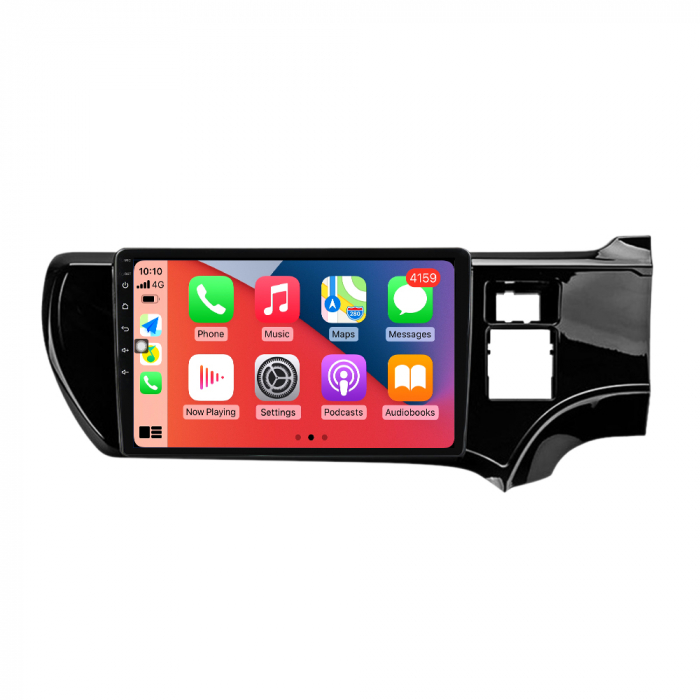 (Resigilata) Navigatie dedicata Toyota Aqua 2011-2017 Right, 2GB RAM 32GB ROM, Quad Core, Display 9" IPS Full HD, Carplay, Android 13, Bluetooth, Magazin Play, Suport camere AHD [2]