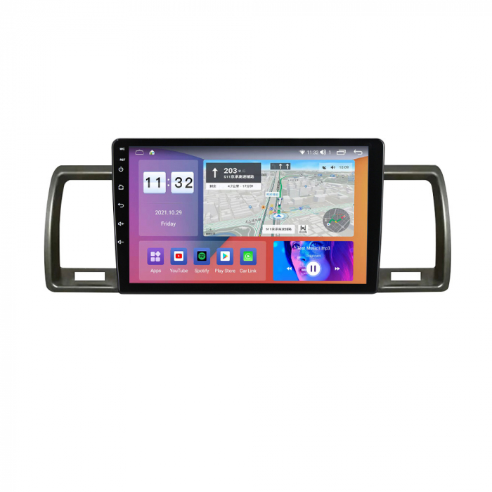 (Resigilata) Navigatie dedicata Toyota Hiace 2004-2019, 2GB RAM 32GB ROM, Quad Core, Display 9" IPS Full HD, Carplay, Android 13, Bluetooth, Magazin Play, Suport camere AHD [3]