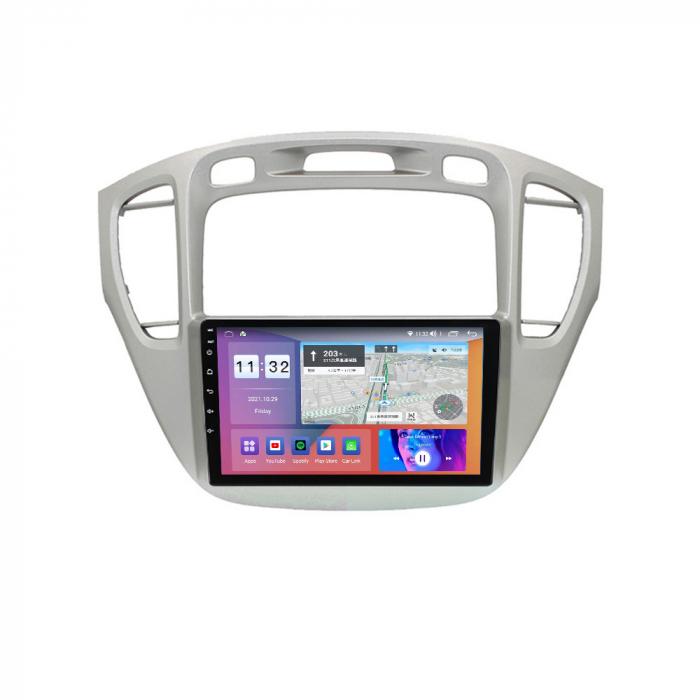 (Resigilata) Navigatie dedicata Toyota Highlander 2000-2007, 2GB RAM 32GB ROM, Quad Core, Display 9" IPS Full HD, Carplay, Android 13, Bluetooth, Magazin Play, Suport camere AHD [3]