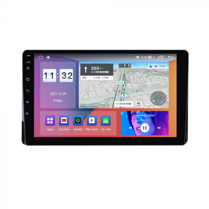 (Resigilata) Navigatie dedicata Toyota Highlander Kluger 2022, 2GB RAM 32GB ROM, Quad Core, Display 9" IPS Full HD, Carplay, Android 13, Bluetooth, Magazin Play, Suport camere AHD [4]