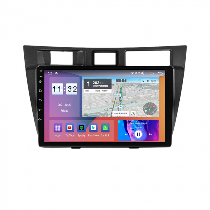 (Resigilata) Navigatie dedicata Toyota Mark 2000-2007, 2GB RAM 32GB ROM, Quad Core, Display 9" IPS Full HD, Carplay, Android 13, Bluetooth, Magazin Play, Suport camere AHD [3]