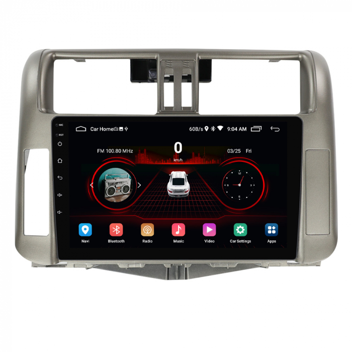 (Resigilata) Navigatie dedicata Toyota Prado 150 2009-2013, 2GB RAM 32GB ROM, Quad Core, Display 9" IPS Full HD, Carplay, Android 13, Bluetooth, Magazin Play, Suport camere AHD [5]
