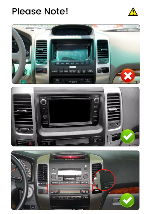 (Resigilata) Navigatie dedicata Toyota Prado 2002-2009, 2GB RAM 32GB ROM, Quad Core, Display 9" IPS Full HD, Carplay, Android 13, Bluetooth, Magazin Play, Suport camere AHD [6]