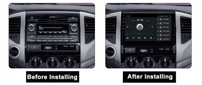 (Resigilata) Navigatie dedicata Toyota Tacoma Hilux 2005-2013, 2GB RAM 32GB ROM, Quad Core, Display 9" IPS Full HD, Carplay, Android 13, Bluetooth, Magazin Play, Suport camere AHD [5]