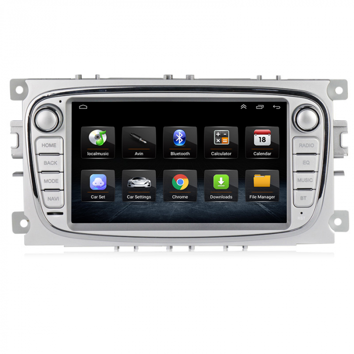 Navigatie NAVI-IT 4 GB RAM + 64 GB ROM Gps Android Ford Mondeo Focus S Max Transit Tourneo, Interne ,Aplicatii , Waze , Wi Fi , Usb , Bluetooth , Mirrorlink [3]