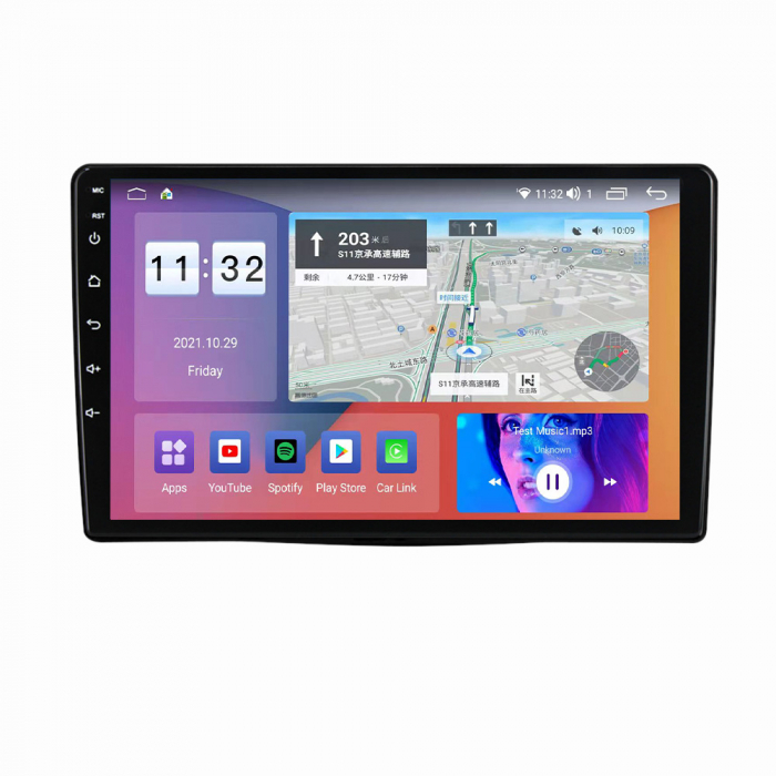 Navigatie dedicata Fiat 500L 2012-2017, 4GB RAM 32GB ROM, Android 13, Display 9 " , Internet ,Aplicatii , Waze , Wi Fi , Usb , Bluetooth , Mirrorlink [3]