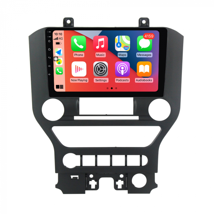 Navigatie dedicata Ford Mustang 2014-2021, 4GB RAM 32GB ROM, Android 13, Display 9 " , Internet ,Aplicatii , Waze , Wi Fi , Usb , Bluetooth , Mirrorlink [2]