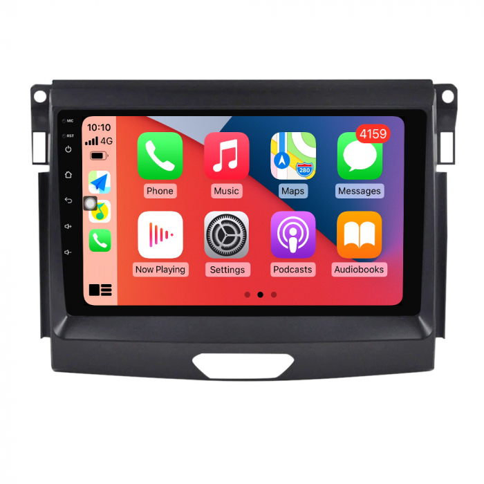 Navigatie dedicata Ford Ranger 2015-2020, 4GB RAM 32GB ROM, Android 13, Display 9 " , Internet ,Aplicatii , Waze , Wi Fi , Usb , Bluetooth , Mirrorlink [2]