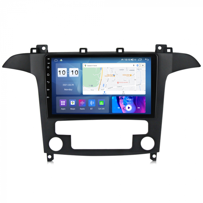 Navigatie dedicata Ford S-MAX 2006-2015, 4GB RAM 32GB ROM, Android 13, Display 9 " , Internet ,Aplicatii , Waze , Wi Fi , Usb , Bluetooth , Mirrorlink [4]