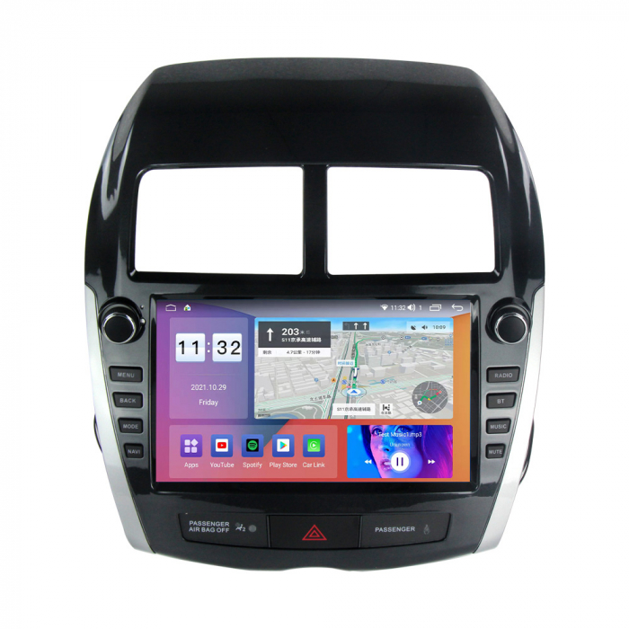 Navigatie dedicata Mitsubishi ASX 2010-2016, 4GB RAM 32GB ROM, Android 13 , Display 9 " , Internet ,Aplicatii , Waze , WI-FI , USB , Bluetooth , Mirrorlink [3]