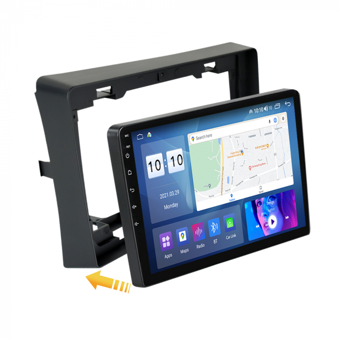 Navigatie dedicata Mitsubishi L200 2018-2020, 4GB RAM 32GB ROM, Android 13, Display 9 " , Internet ,Aplicatii , Waze , WI-FI , USB , Bluetooth , Mirrorlink [3]