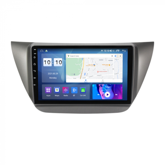Navigatie dedicata Mitsubishi Lancer IX 2006-2010, 4GB RAM 32GB ROM, Android 13, Display 9 " , Internet ,Aplicatii , Waze , WI-FI , USB , Bluetooth , Mirrorlink [4]