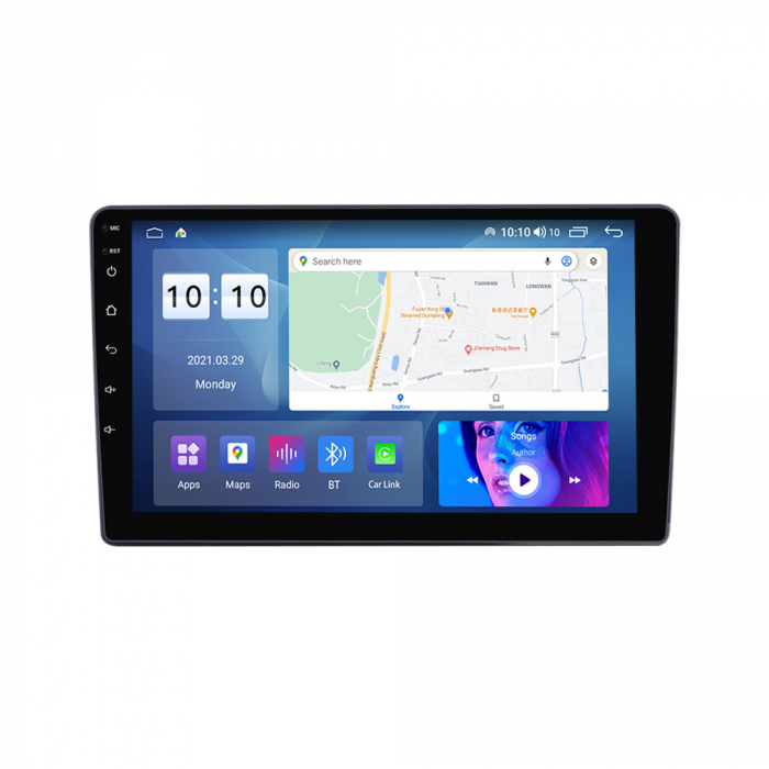 Navigatie dedicata Mitsubishi Outlander 2004-2008, 4GB RAM 32GB ROM, Android 13, Display 9 " , Internet ,Aplicatii , Waze , WI-FI , USB , Bluetooth , Mirrorlink [3]
