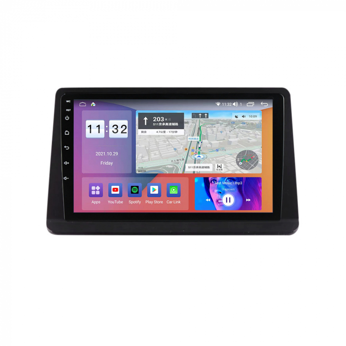 Navigatie dedicata Mitsubishi Pajero Montero V31 Cheetah, 4GB RAM 32GB ROM, Android 13, Display 9 " , Internet ,Aplicatii , Waze , WI-FI , USB , Bluetooth , Mirrorlink [3]