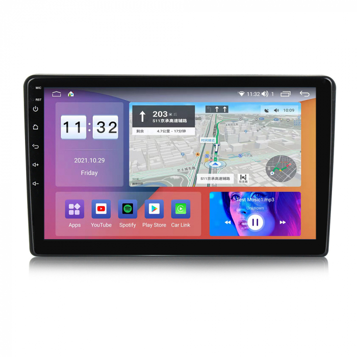 Navigatie dedicata Peugeot 308 2013-2017, 4GB RAM 32GB ROM, Android 13 , Display 9 " , Internet ,Aplicatii , Waze , WI-FI , USB , Bluetooth , Mirrorlink [5]