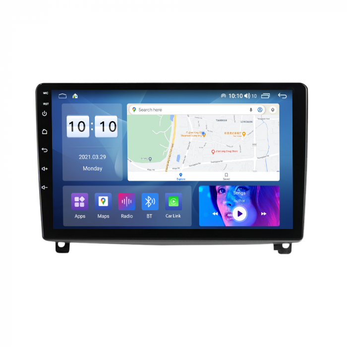 Navigatie dedicata Peugeot 407 2004-2011, 4GB RAM 32GB ROM, Android 13, Display 9 " , Internet ,Aplicatii , Waze , WI-FI , USB , Bluetooth , Mirrorlink [3]