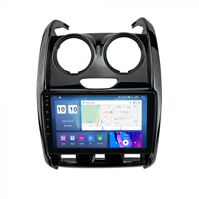 Navigatie dedicata Renault Duster 2015-2020 Lada Largus 2021, 4GB RAM 32GB ROM, Android 13 , Display 9 " , Internet ,Aplicatii , Waze , WI-FI , USB , Bluetooth , Mirrorlink [3]