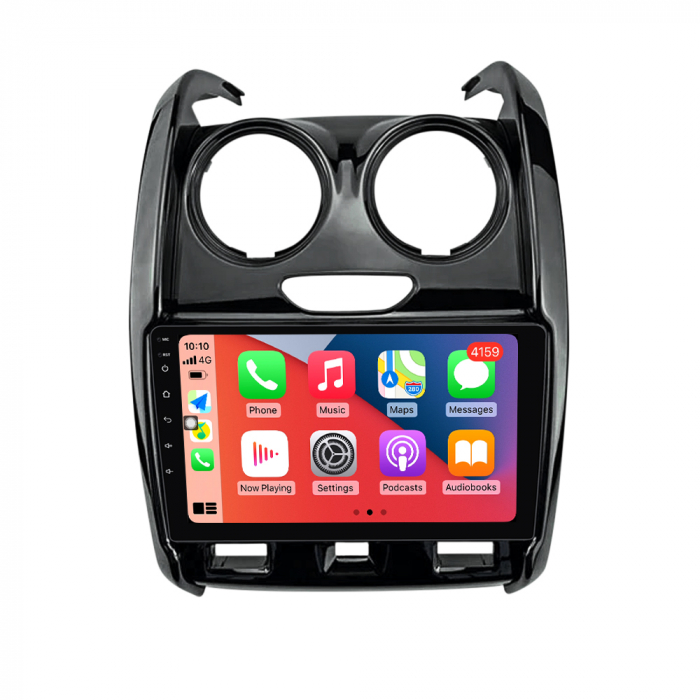 Navigatie dedicata Renault Duster 2015-2020 Lada Largus 2021, 4GB RAM 32GB ROM, Android 13 , Display 9 " , Internet ,Aplicatii , Waze , WI-FI , USB , Bluetooth , Mirrorlink [2]