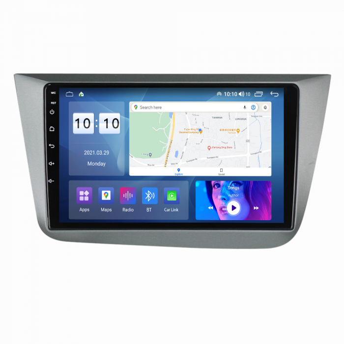 Navigatie dedicata Seat Altea 2004-2015,4GB RAM 32GB ROM, Android 13, Display 9 " , Internet ,Aplicatii , Waze , WI-FI , USB , Bluetooth , Mirrorlink [4]